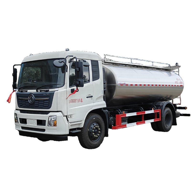 Brand New Dongfeng 12m³ Fresh Milk Transfer Truck 4X2 12000L Liquid Food Milk Tanker Truck for Sale