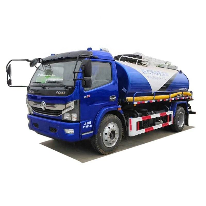 Good Price 5cbm Fecal Suction Truck 4x2 5000Liters Septic Tanker Suction Truck for Sale