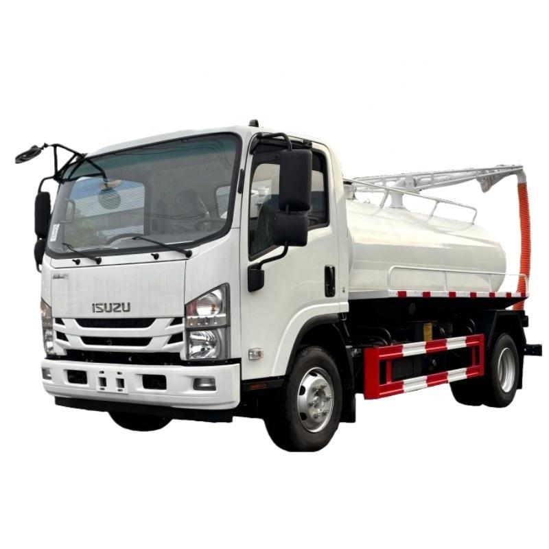 Best Price 1suzu 5cbm Fecal Suction Truck 4*2 Feces Sewage Suction Truck Septic Tank Truck